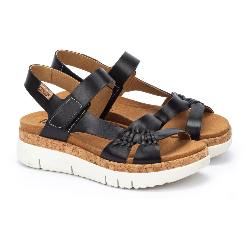 Women's Pikolinos PALMA Sandals Black | NZ T8A1029